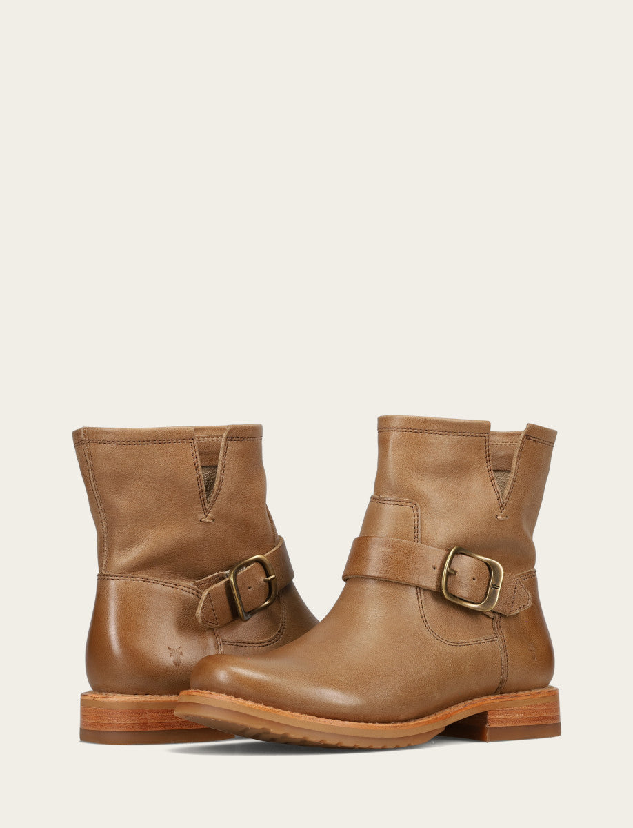 Women's Beige Veronica Flex Booties Beige