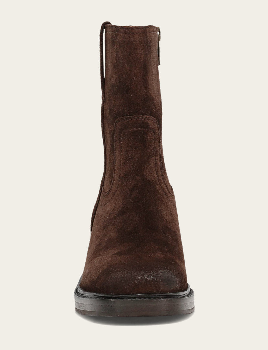 Women's Chocolate Kate Short Inside Zip Boot Chocolate