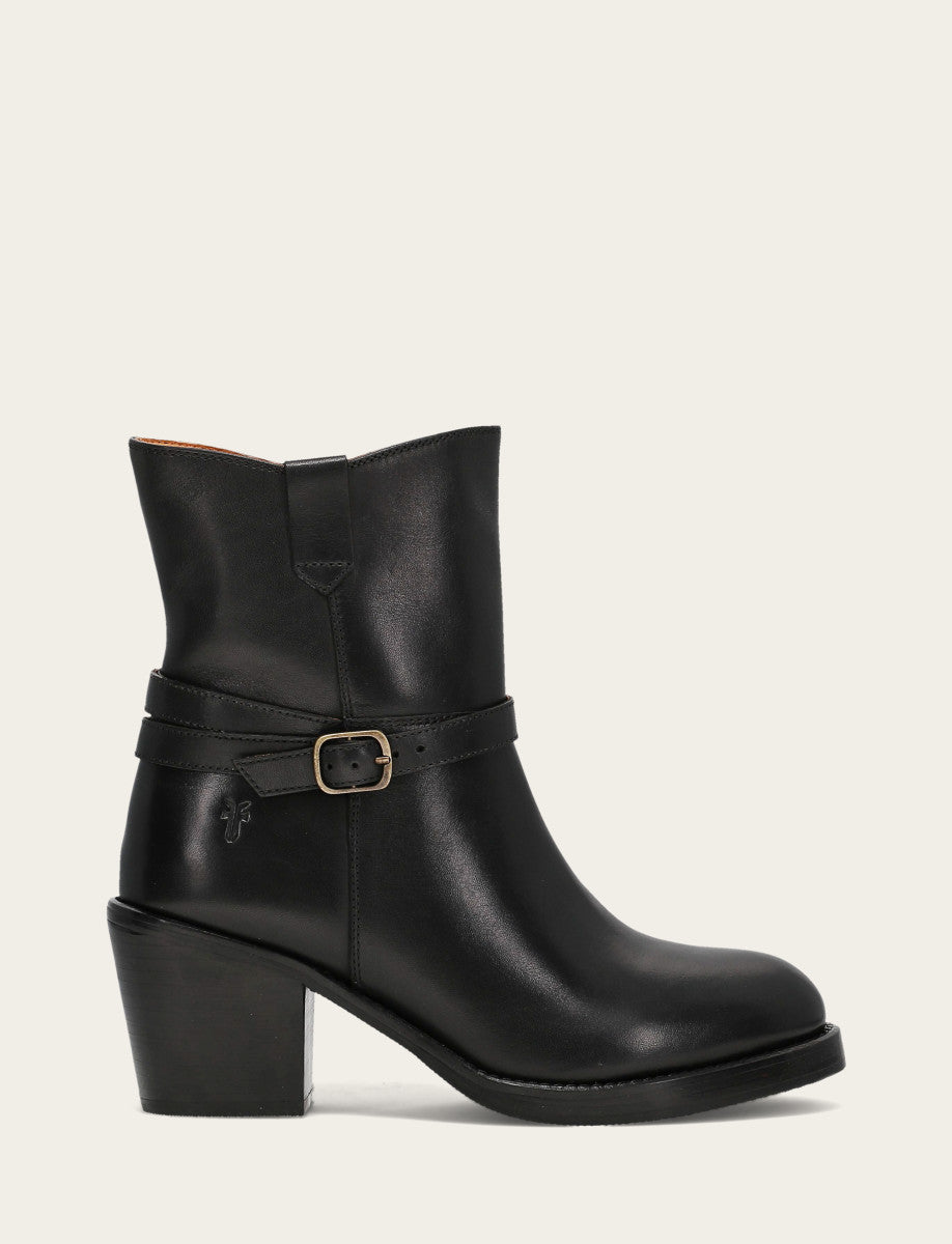 Women's Black Rylee Belted Inside Zip Boot Black