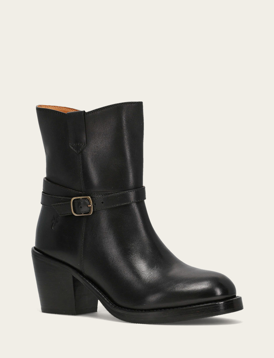 Women's Black Rylee Belted Inside Zip Boot Black