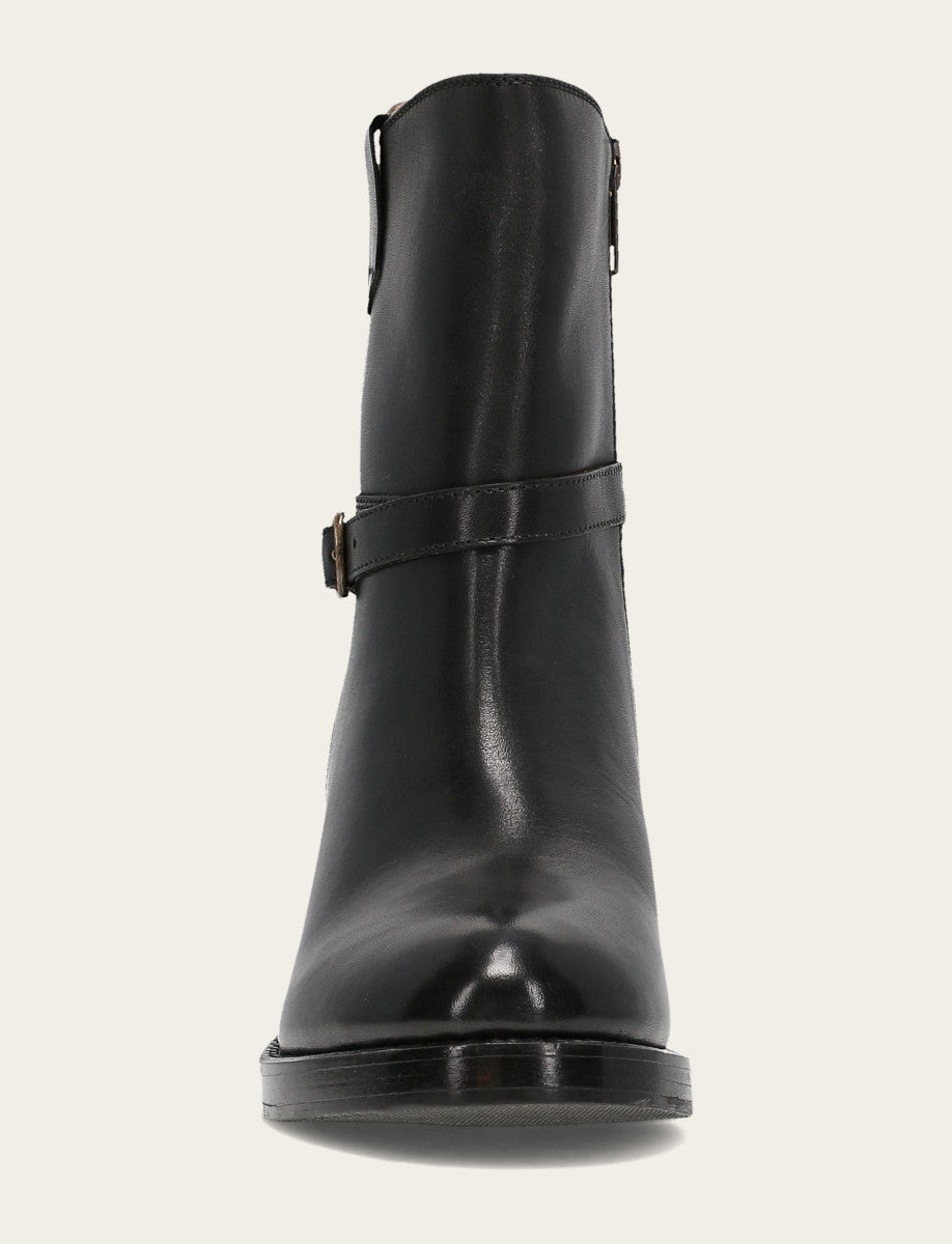 Women's Black Rylee Belted Inside Zip Boot Black