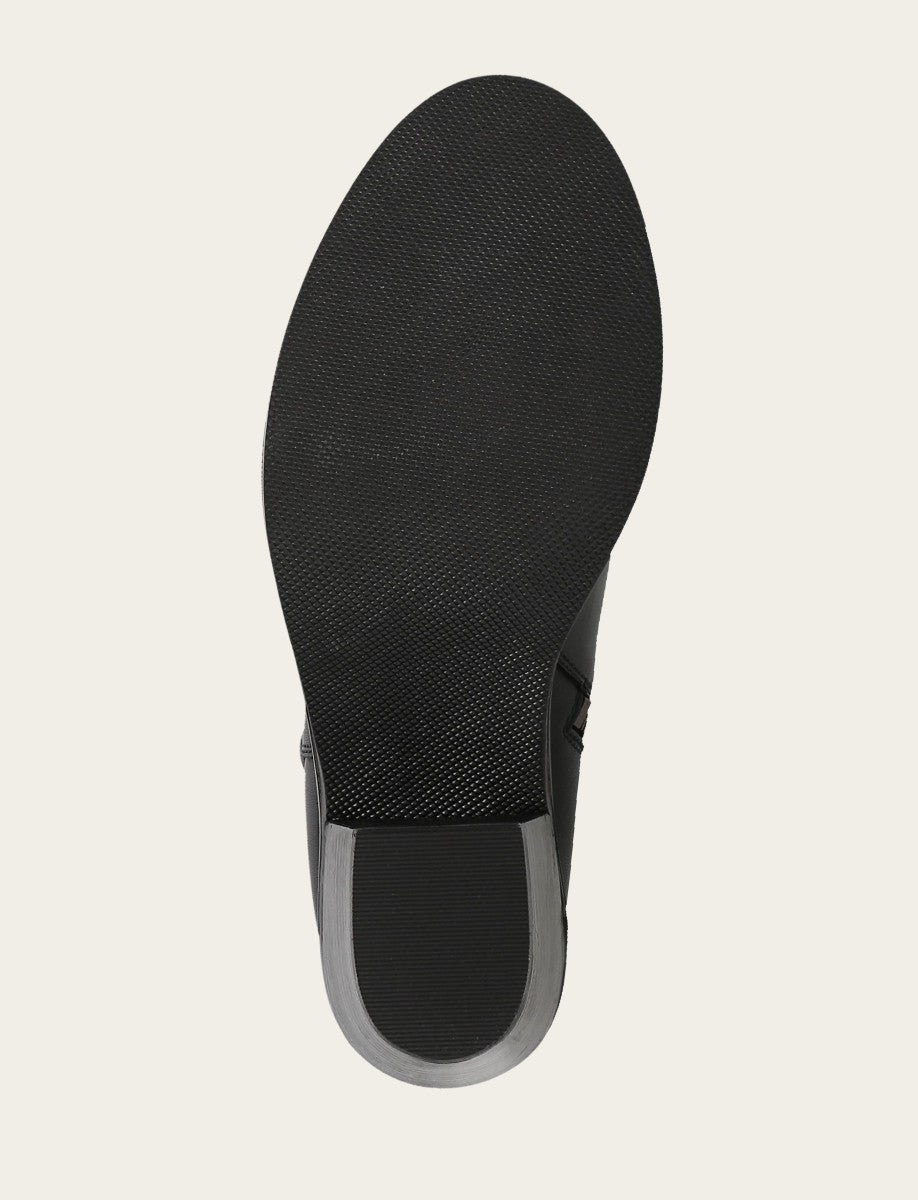 Women's Black Rylee Belted Inside Zip Boot Black