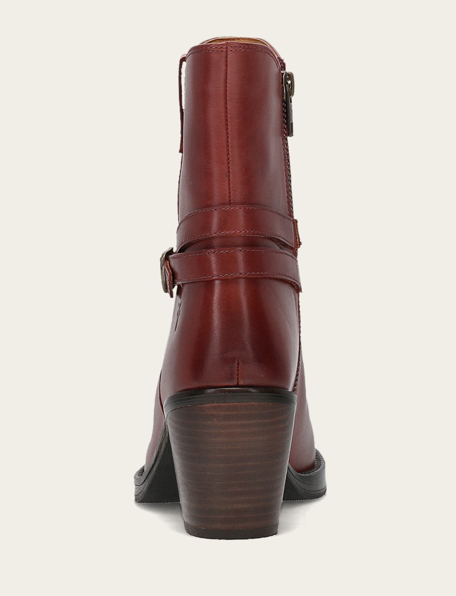 Women's Cranberry Rylee Belted Inside Zip Boot Cranberry