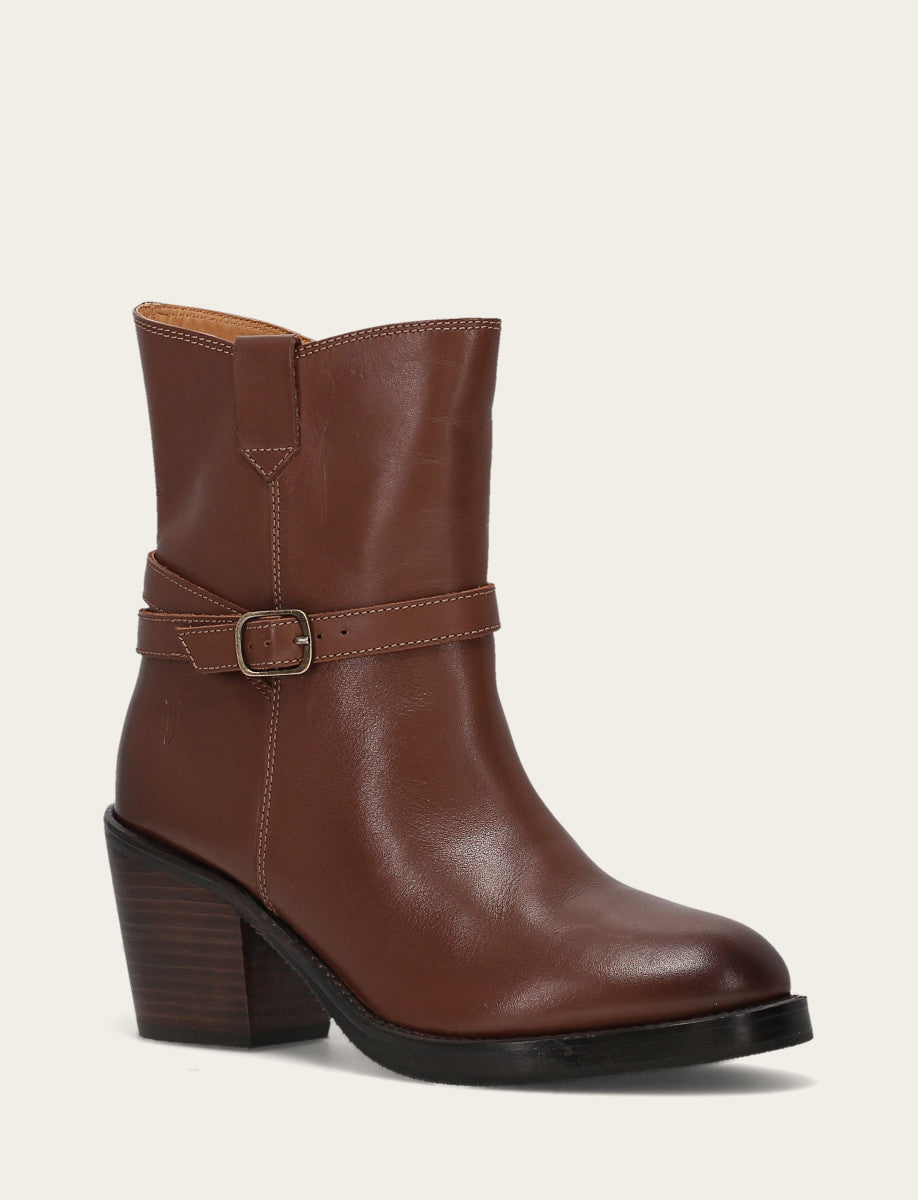 Women's Walnut Rylee Belted Inside Zip Boot Walnut