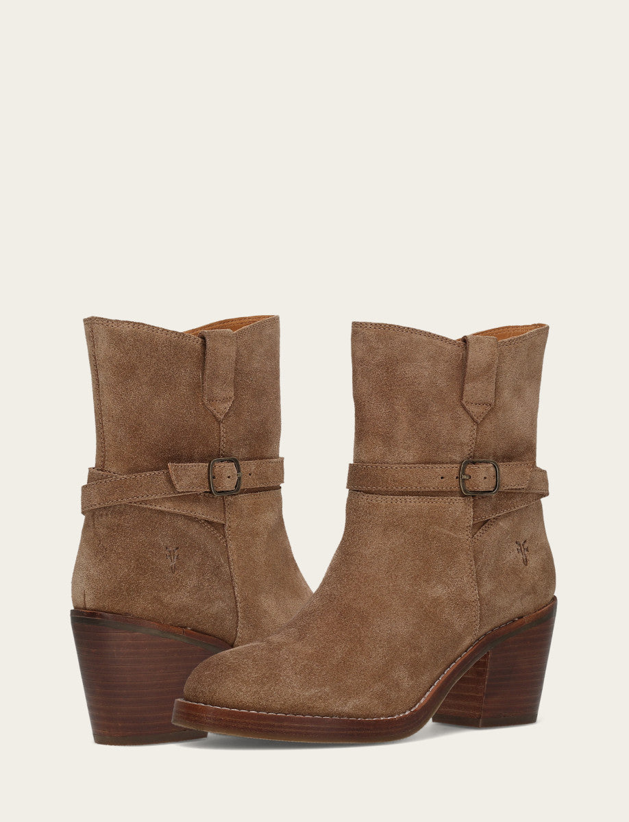 Women's Mushroom Rylee Belted Inside Zip Boot Mushroom