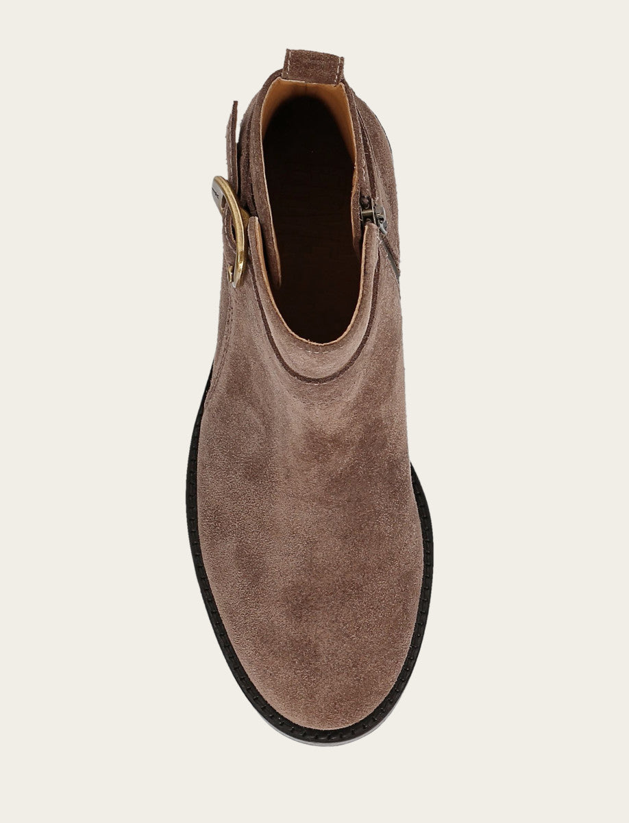 Women's Taupe Piper Booties Taupe