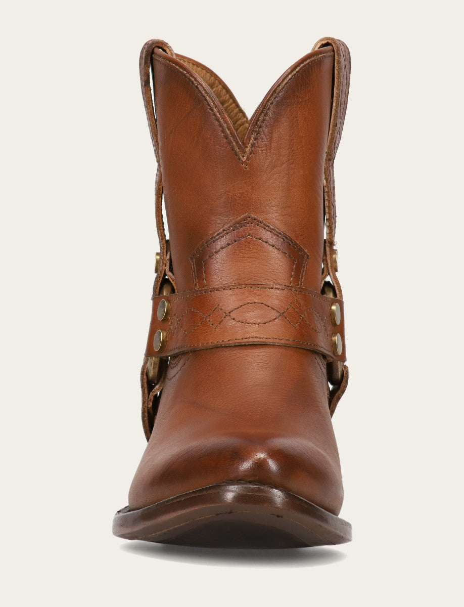 Women's Saddle Billy Short Harness Booties Saddle