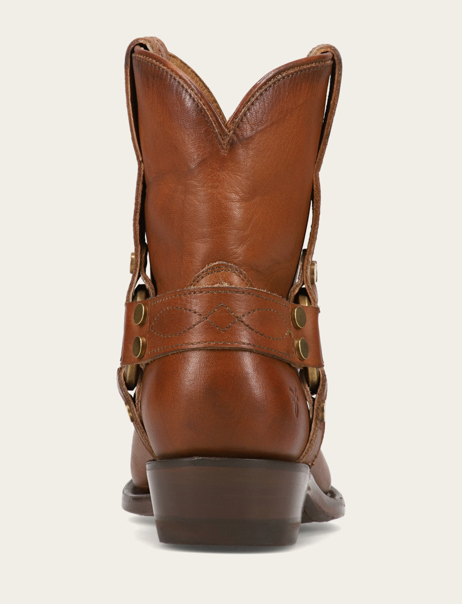 Women's Saddle Billy Short Harness Booties Saddle