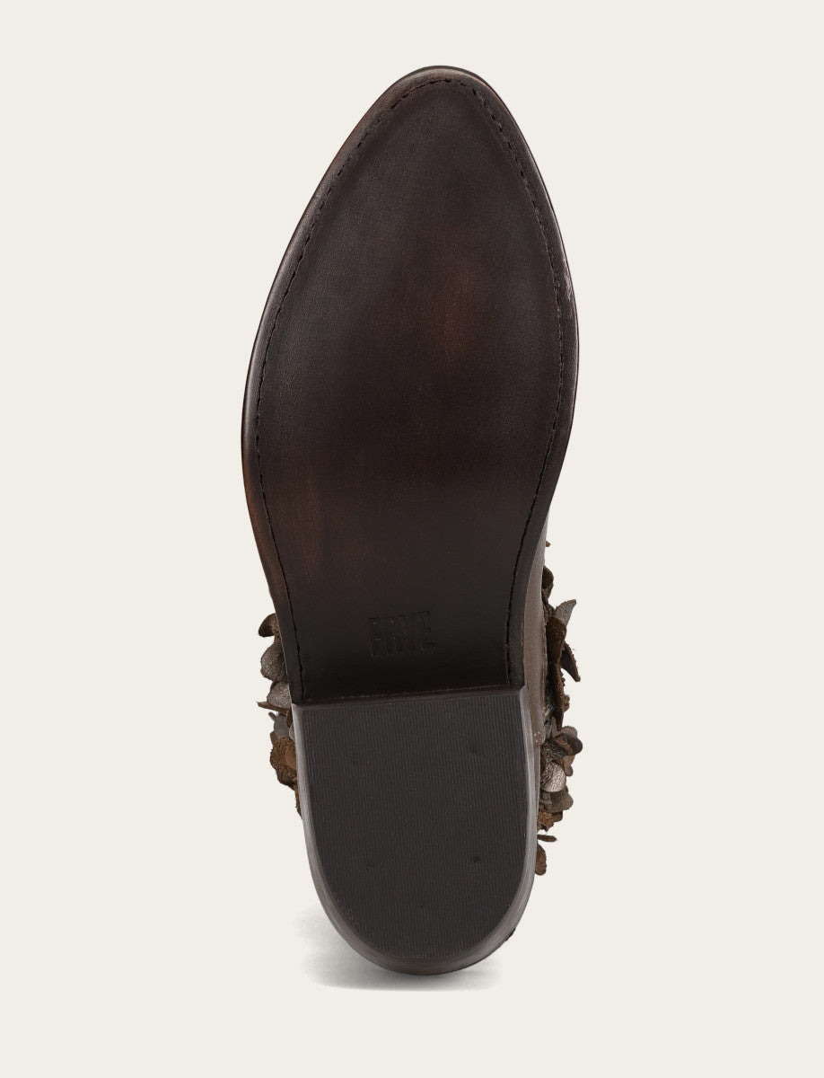 Women's Metallic Stone Billy Flower Boot Metallic Stone