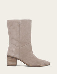 Women's Taupe Sadie Softy Mid Booties Taupe