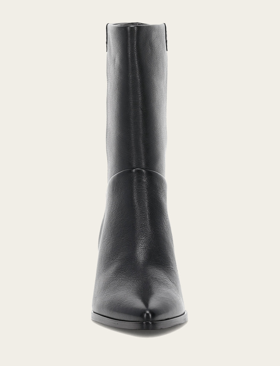 Women's Black Sadie Softy Mid Booties Black