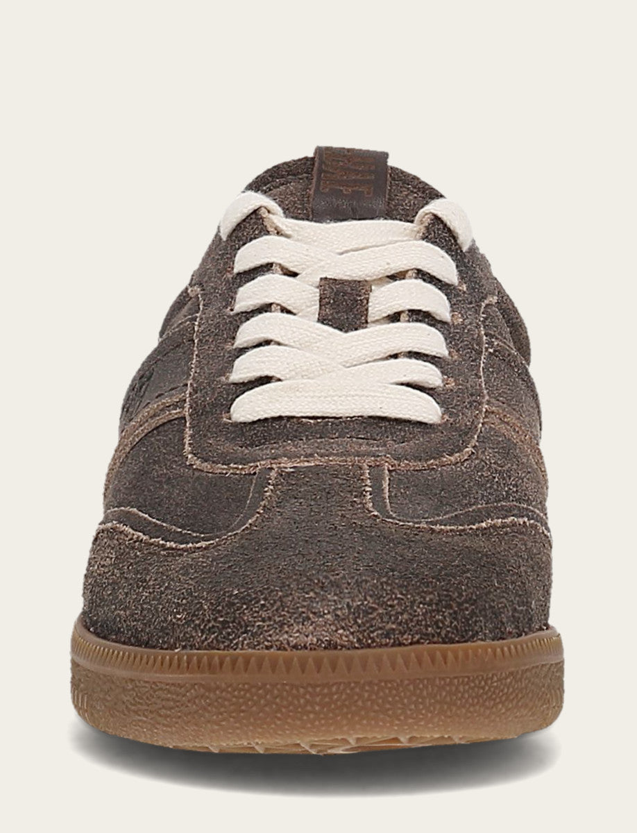 Women's Dark Truffle Milly Low Lace Shearling Sneaker Dark Truffle