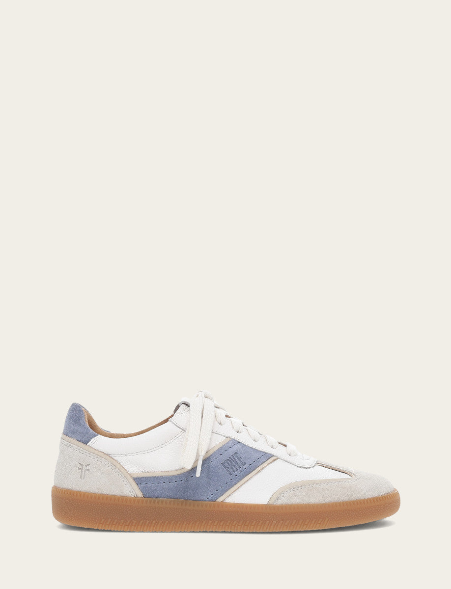 Women's Ivory Azul Milly Low Lace Sneakers Ivory Azul