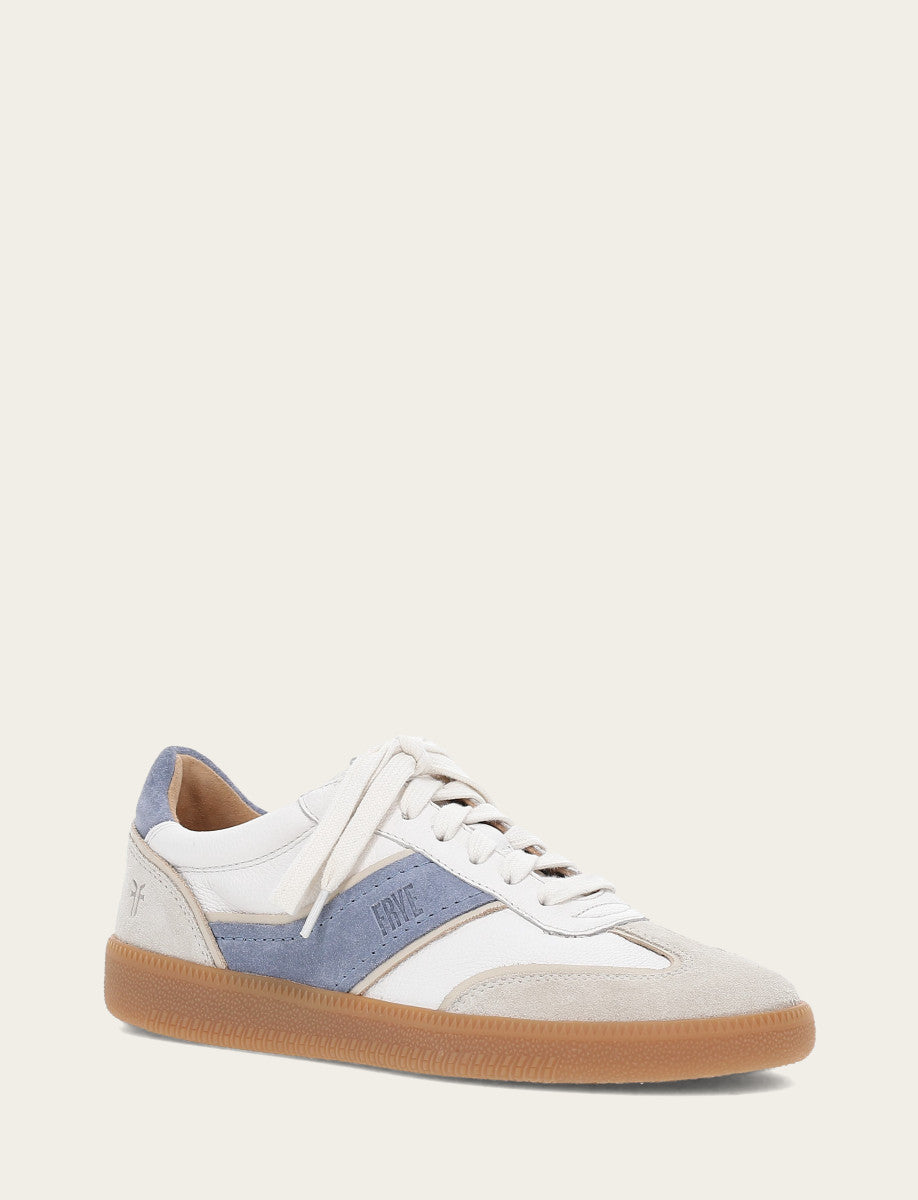 Women's Ivory Azul Milly Low Lace Sneakers Ivory Azul