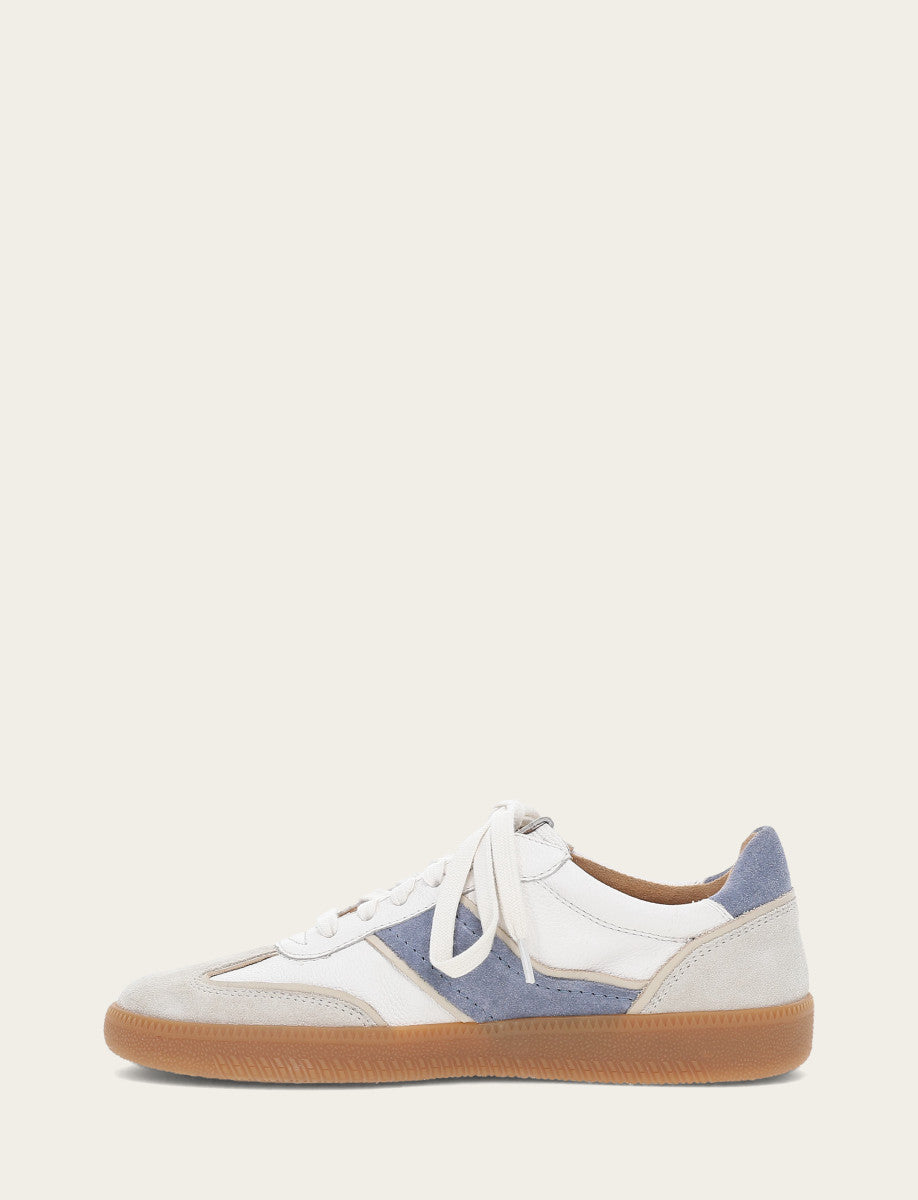 Women's Ivory Azul Milly Low Lace Sneakers Ivory Azul