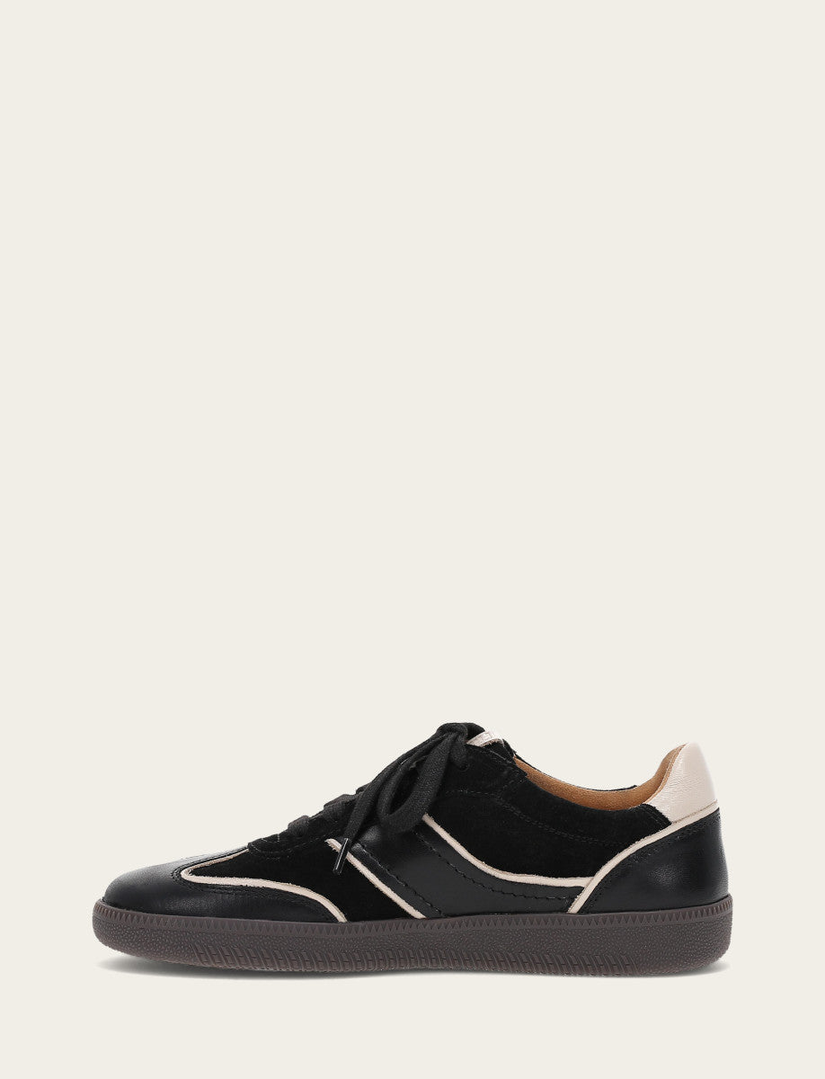 Women's Black Milly Low Lace Sneakers Black