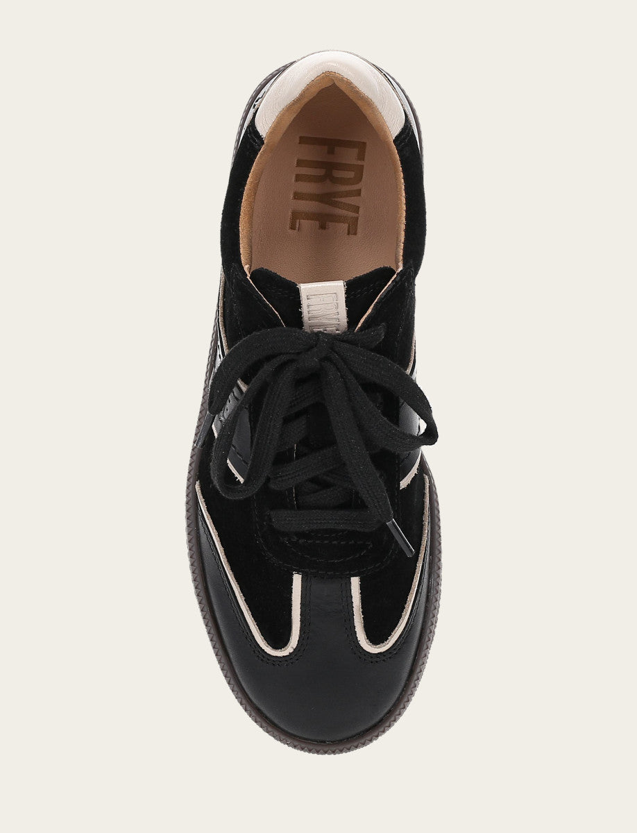 Women's Black Milly Low Lace Sneakers Black