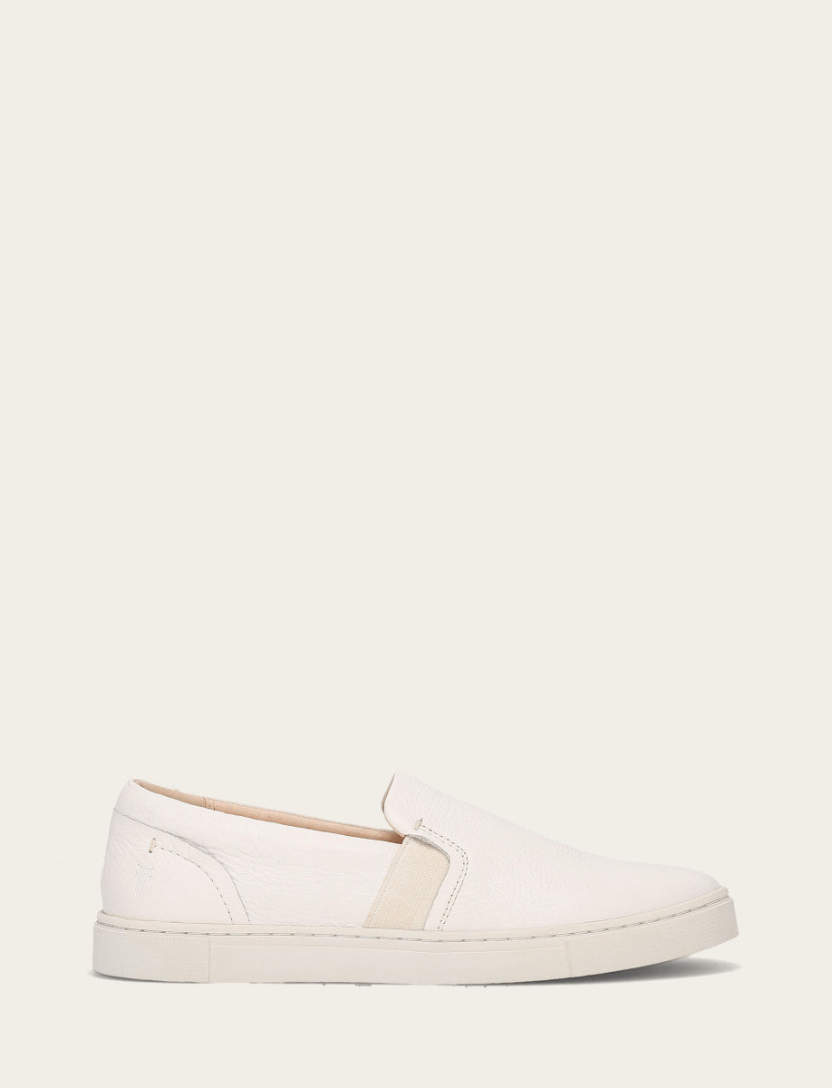 Women's White Ivy Slip On Sneakers White