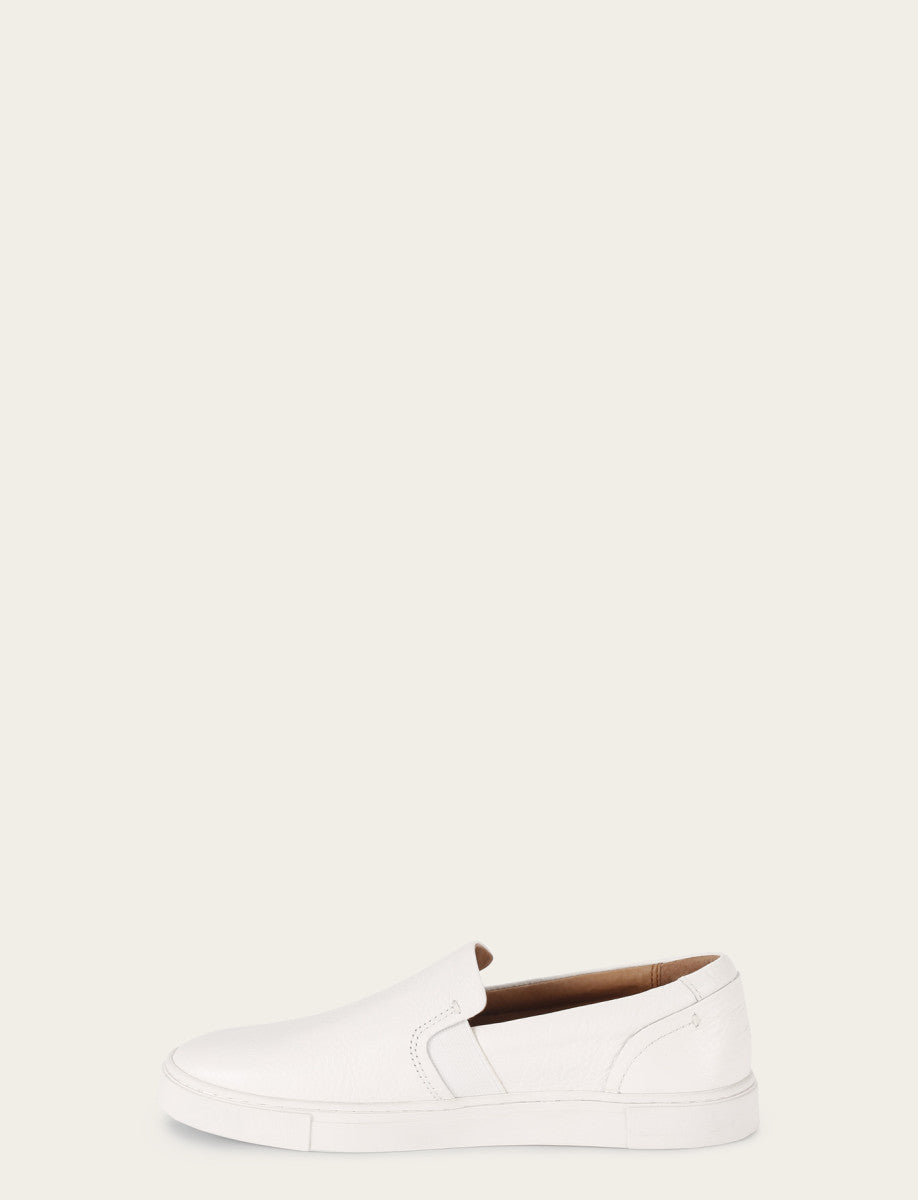 Women's White Ivy Slip On Sneakers White
