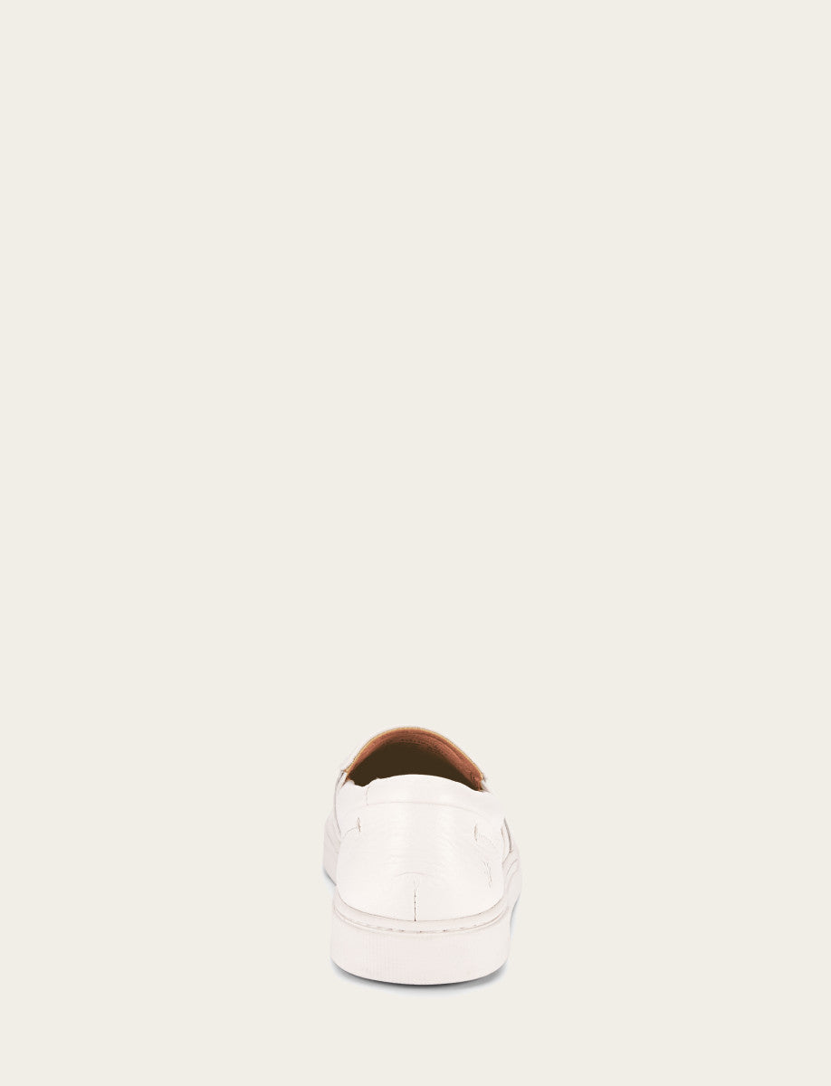 Women's White Ivy Slip On Sneakers White