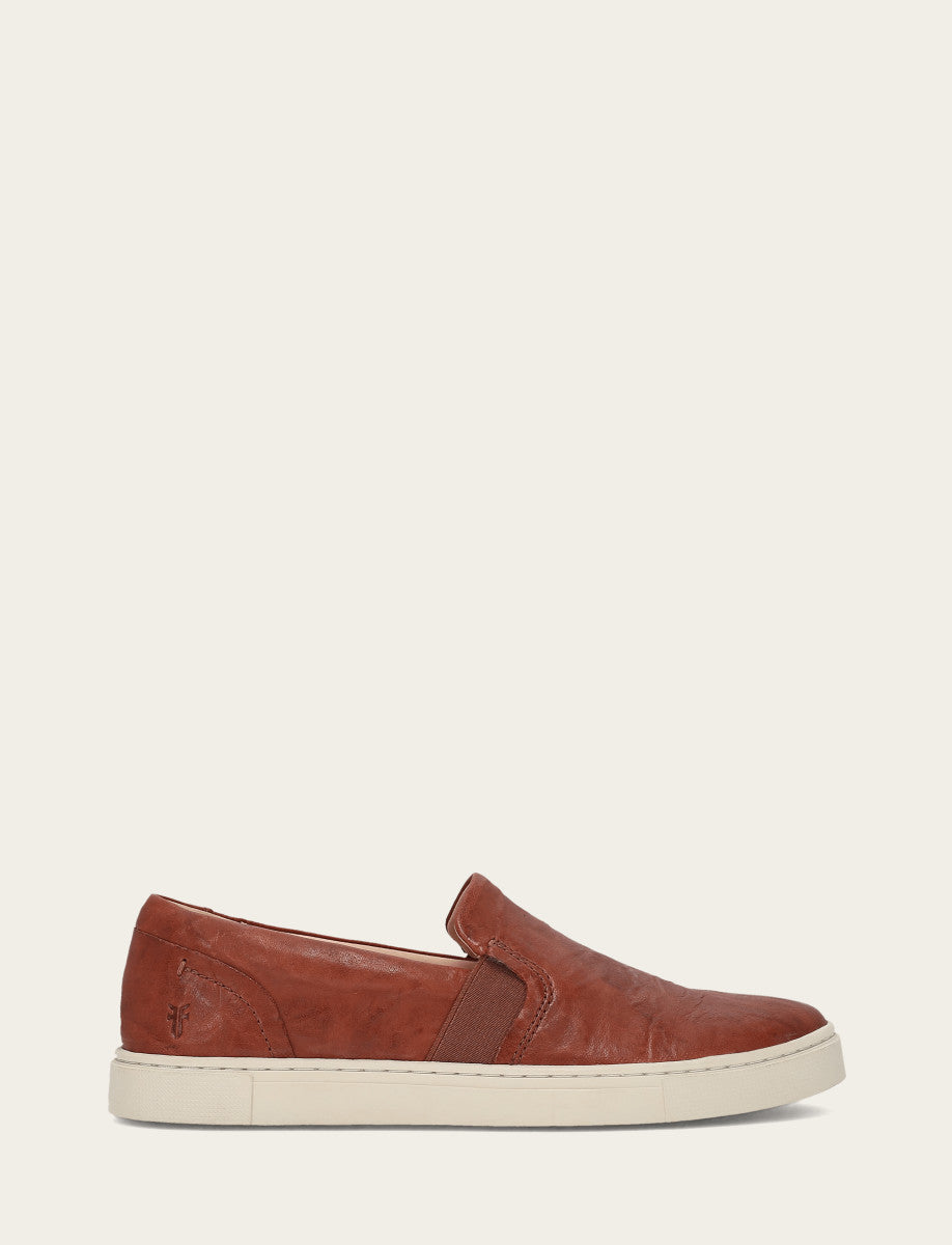 Women's Cognac Ivy Slip On Sneakers Cognac