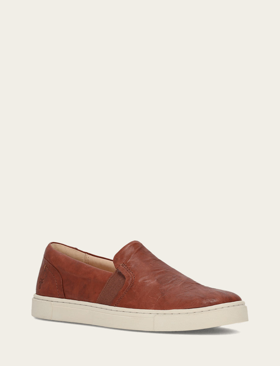 Women's Cognac Ivy Slip On Sneakers Cognac