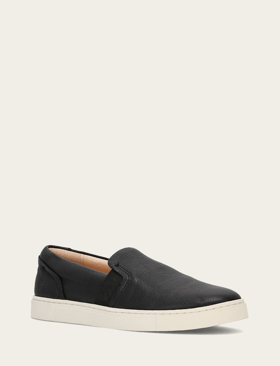 Women's Black Ivy Slip On Sneakers Black