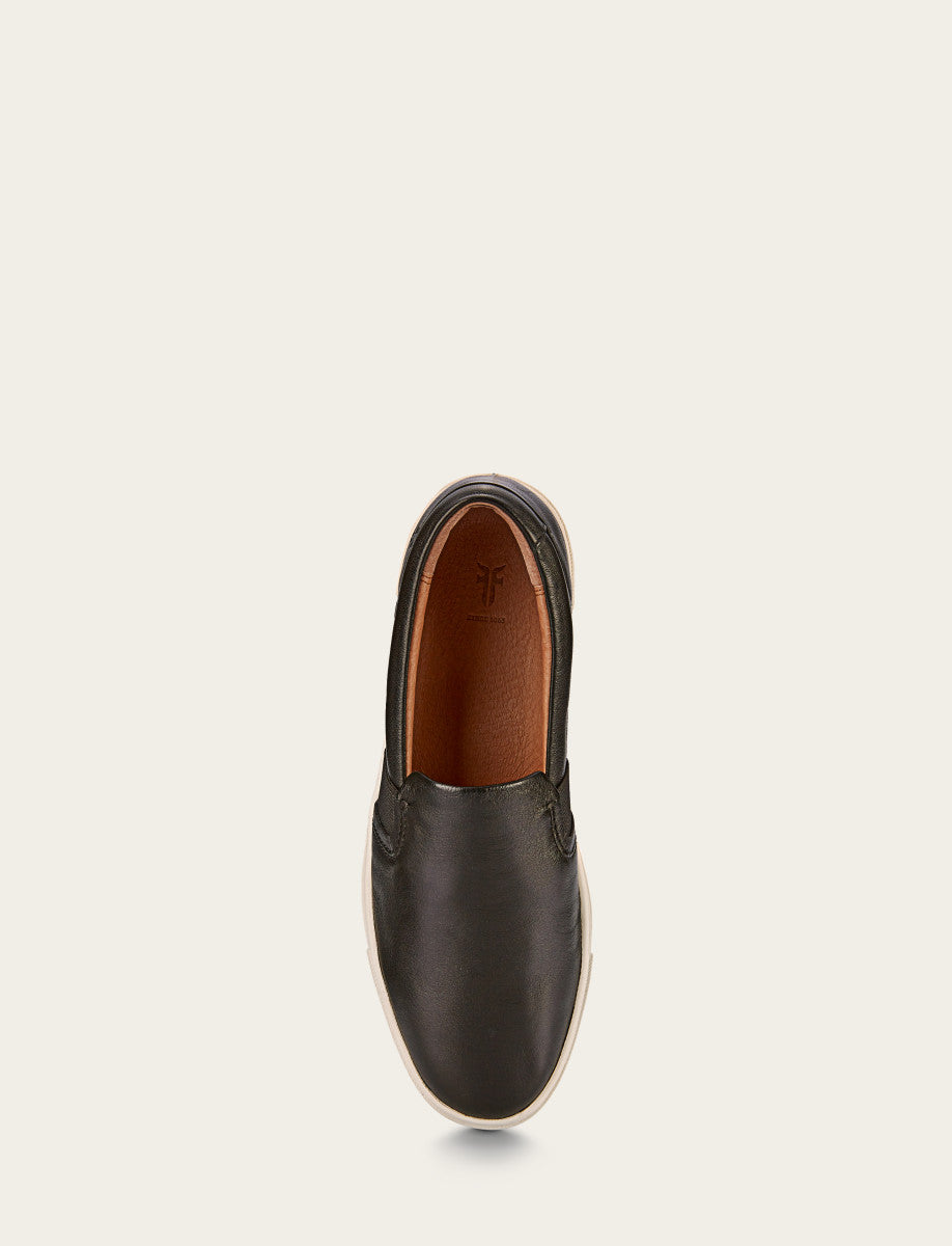 Women's Black Ivy Slip On Sneakers Black