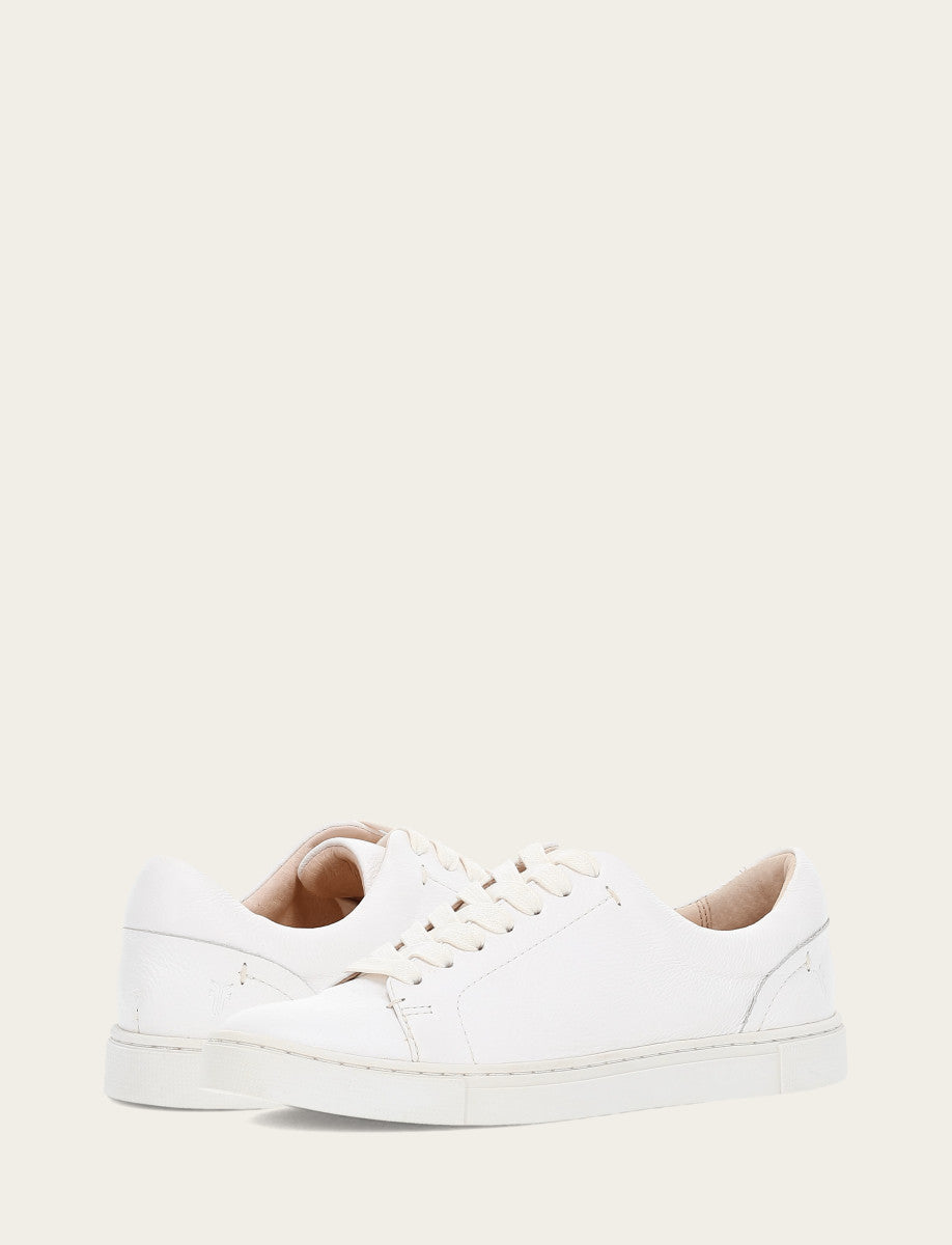Women's White Ivy Low Lace Sneakers White