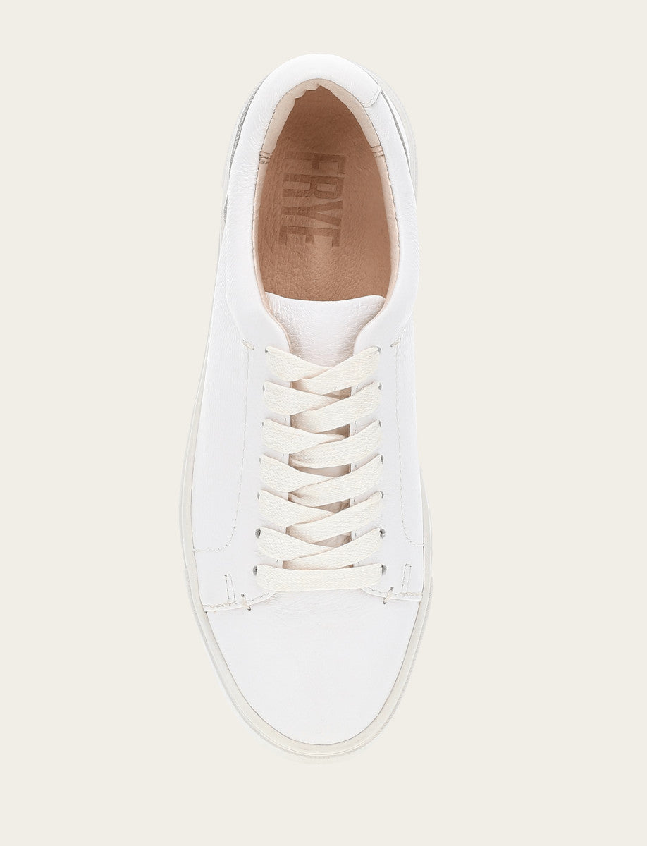 Women's White Ivy Low Lace Sneakers White
