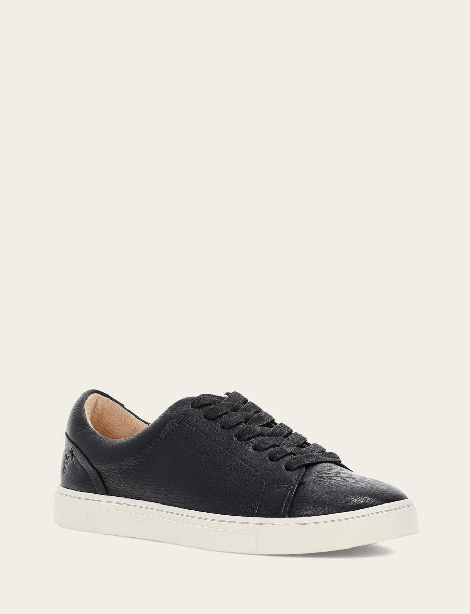 Women's Black Ivy Low Lace Sneakers Black