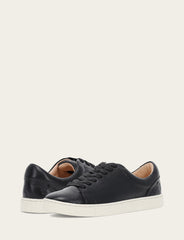 Women's Black Ivy Low Lace Sneakers Black
