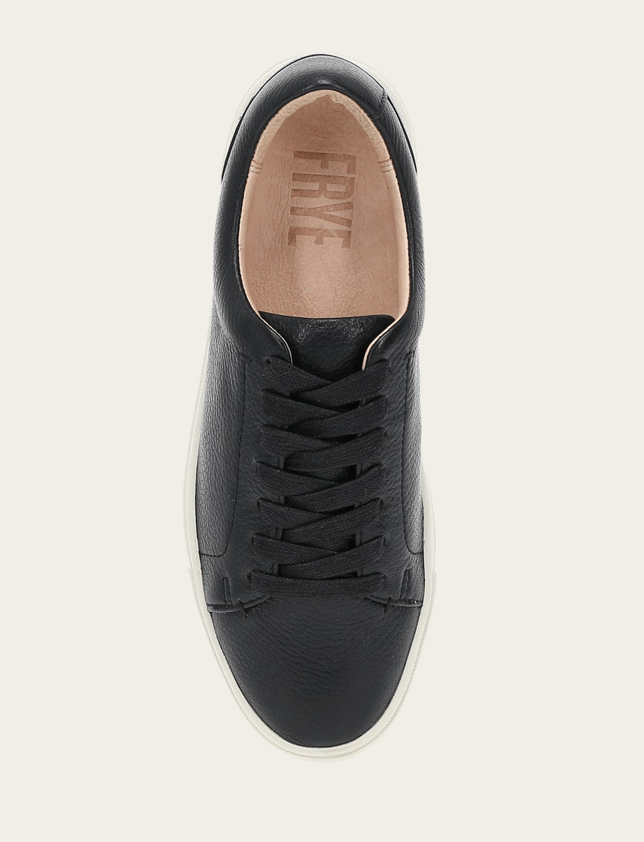 Women's Black Ivy Low Lace Sneakers Black