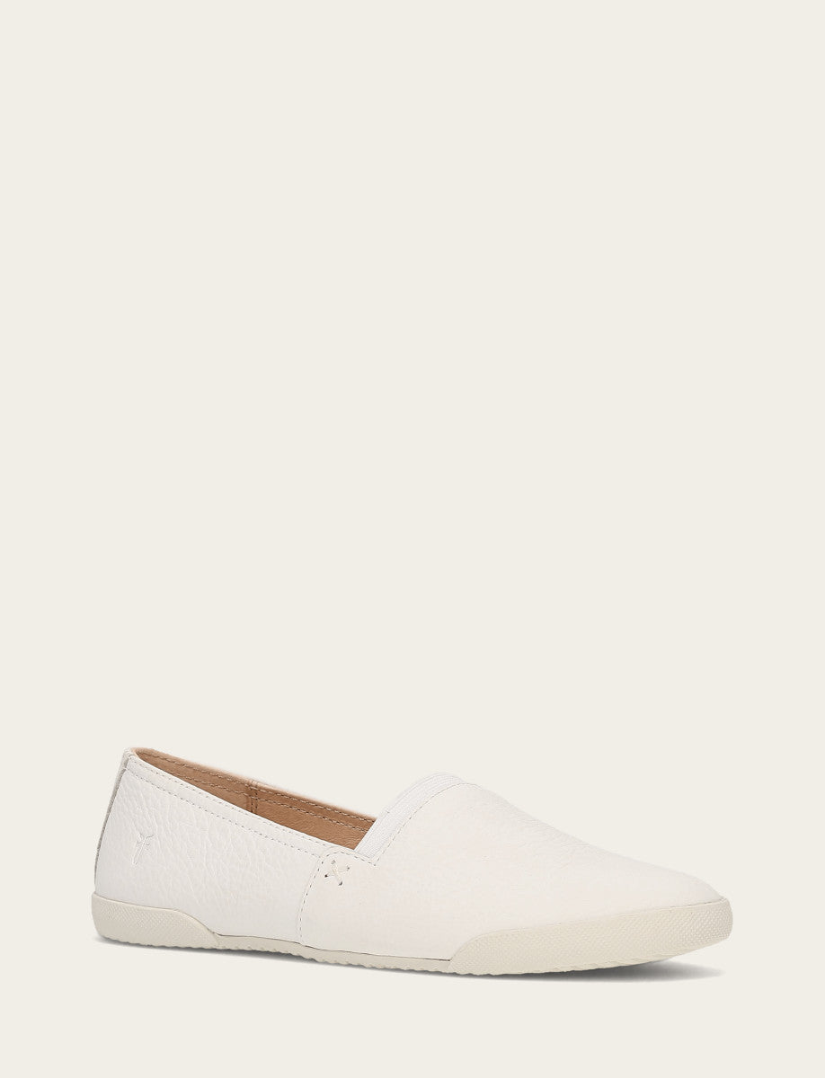 Women's White Melanie Slip On Sneakers White