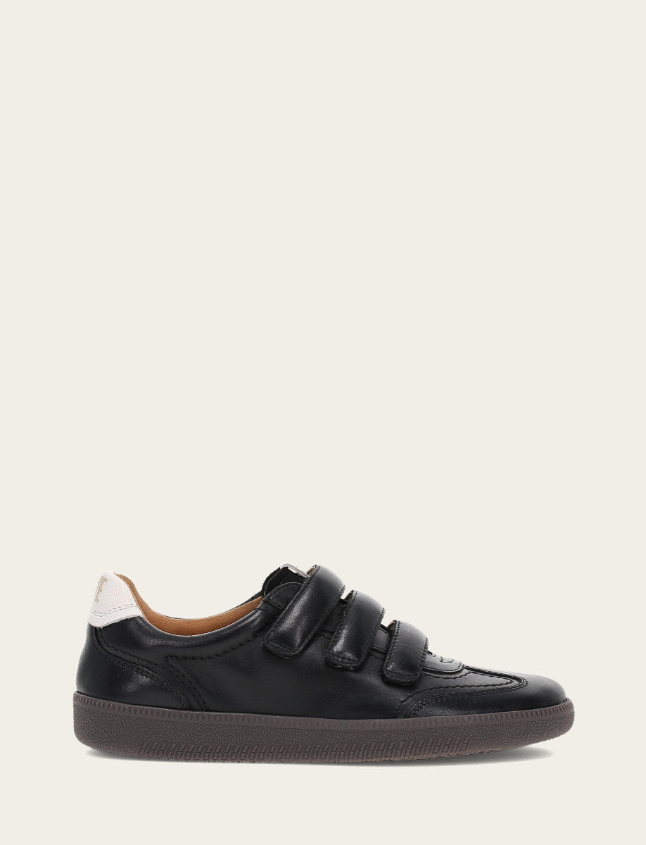 Women's Black Milly 3 Strap Sneakers Black