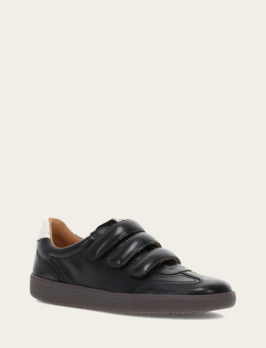 Women's Black Milly 3 Strap Sneakers Black