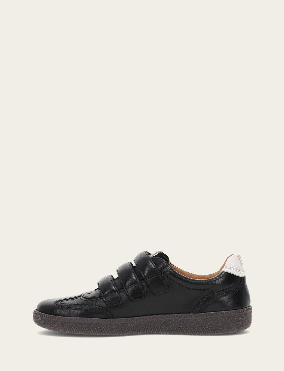 Women's Black Milly 3 Strap Sneakers Black