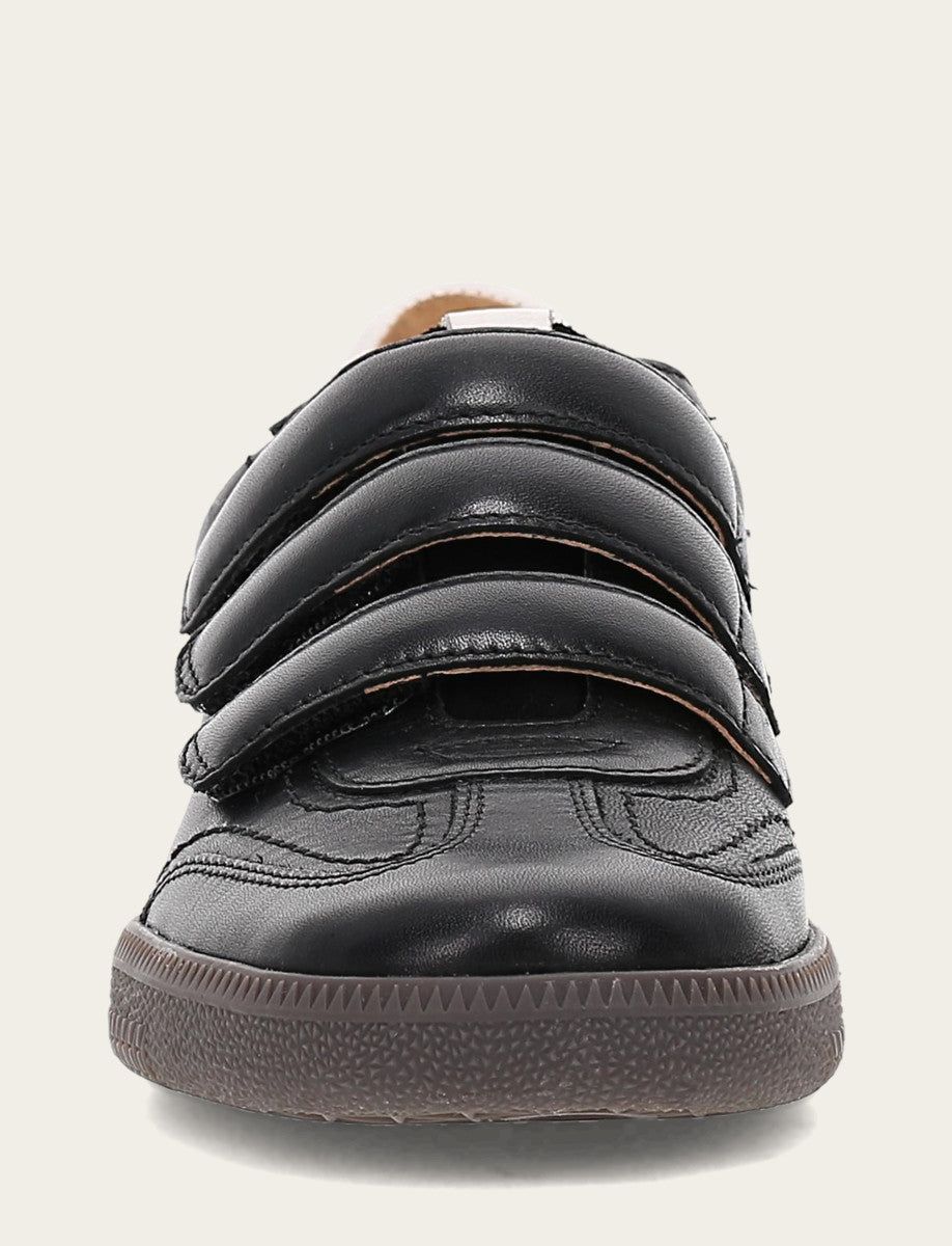 Women's Black Milly 3 Strap Sneakers Black