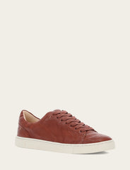 Women's Cognac Ivy Low Lace Sneakers Cognac