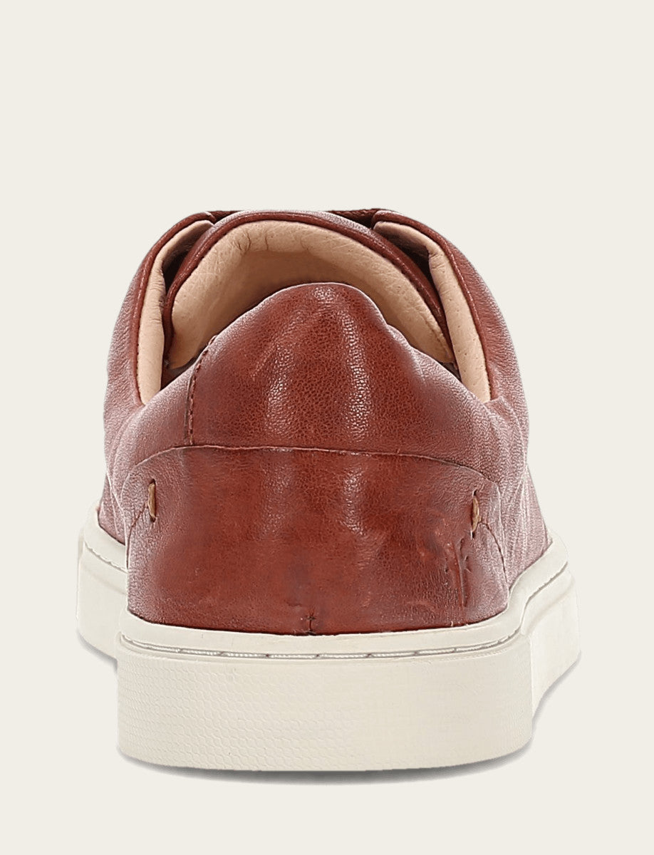 Women's Cognac Ivy Low Lace Sneakers Cognac