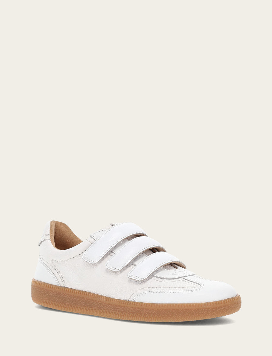 Women's White Milly 3 Strap Sneakers White