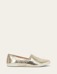 Women's Gold Mirror Melanie Slip On Sneakers Gold Mirror