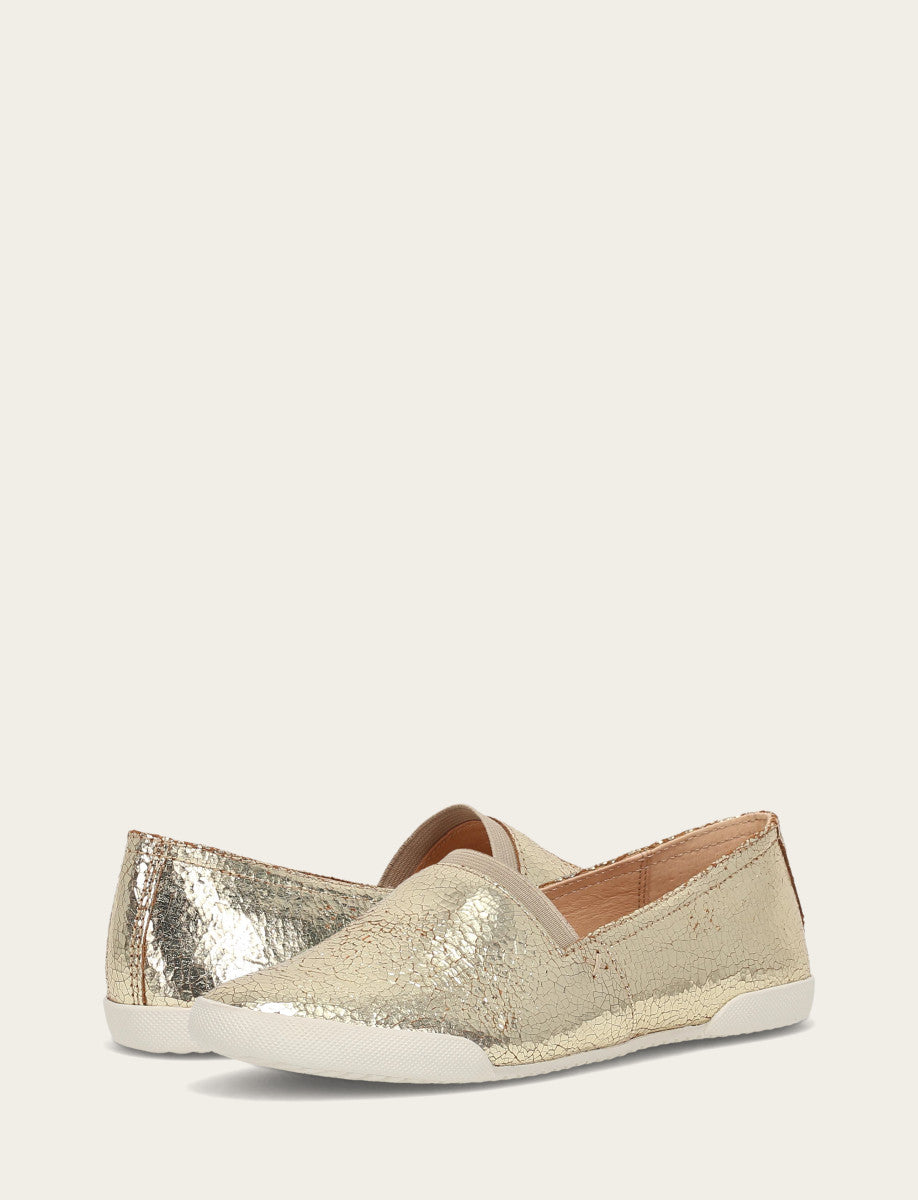 Women's Gold Mirror Melanie Slip On Sneakers Gold Mirror