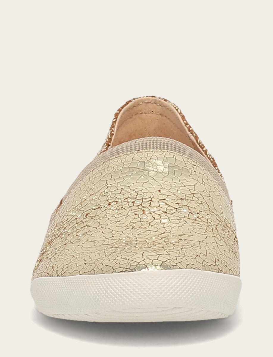 Women's Gold Mirror Melanie Slip On Sneakers Gold Mirror