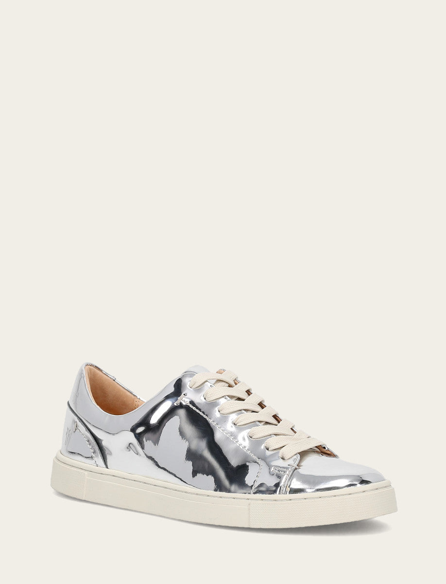 Women's Silver Ivy Low Lace Slip On Sneakers Silver