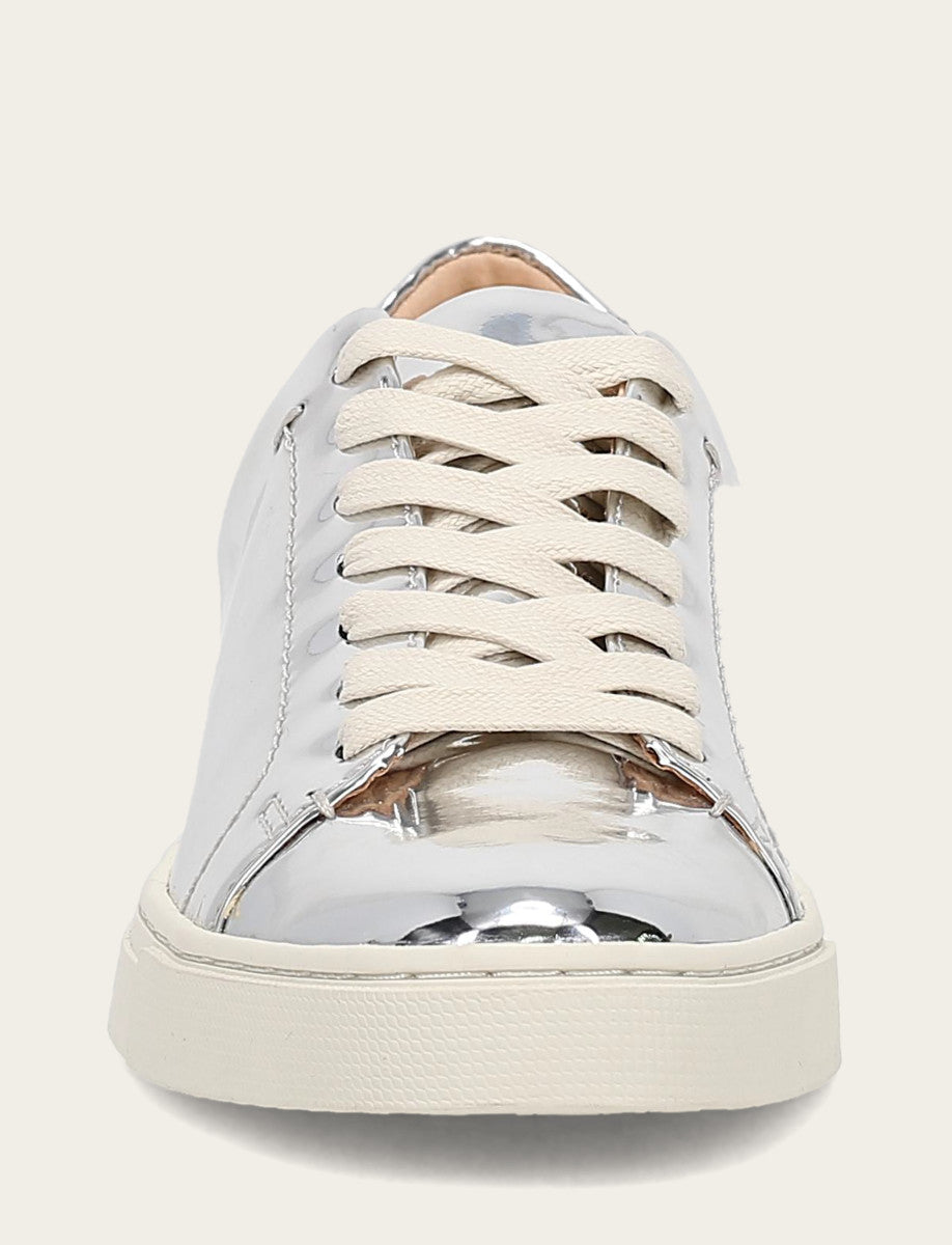Women's Silver Ivy Low Lace Slip On Sneakers Silver