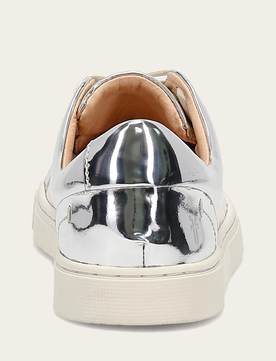 Women's Silver Ivy Low Lace Slip On Sneakers Silver