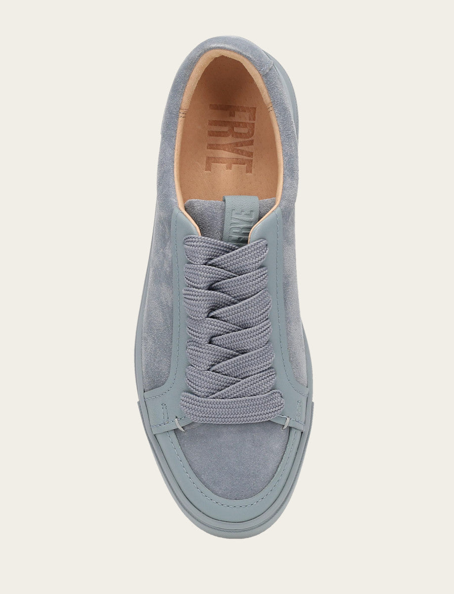 Women's Steel Blue Ivy Court Low Lace Sneakers Steel Blue