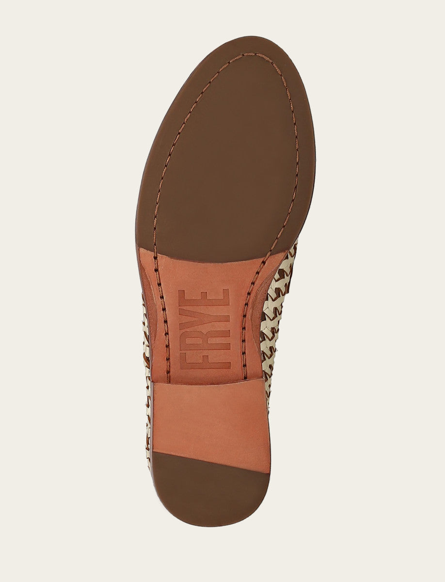 Faith Woven Loafer Gold