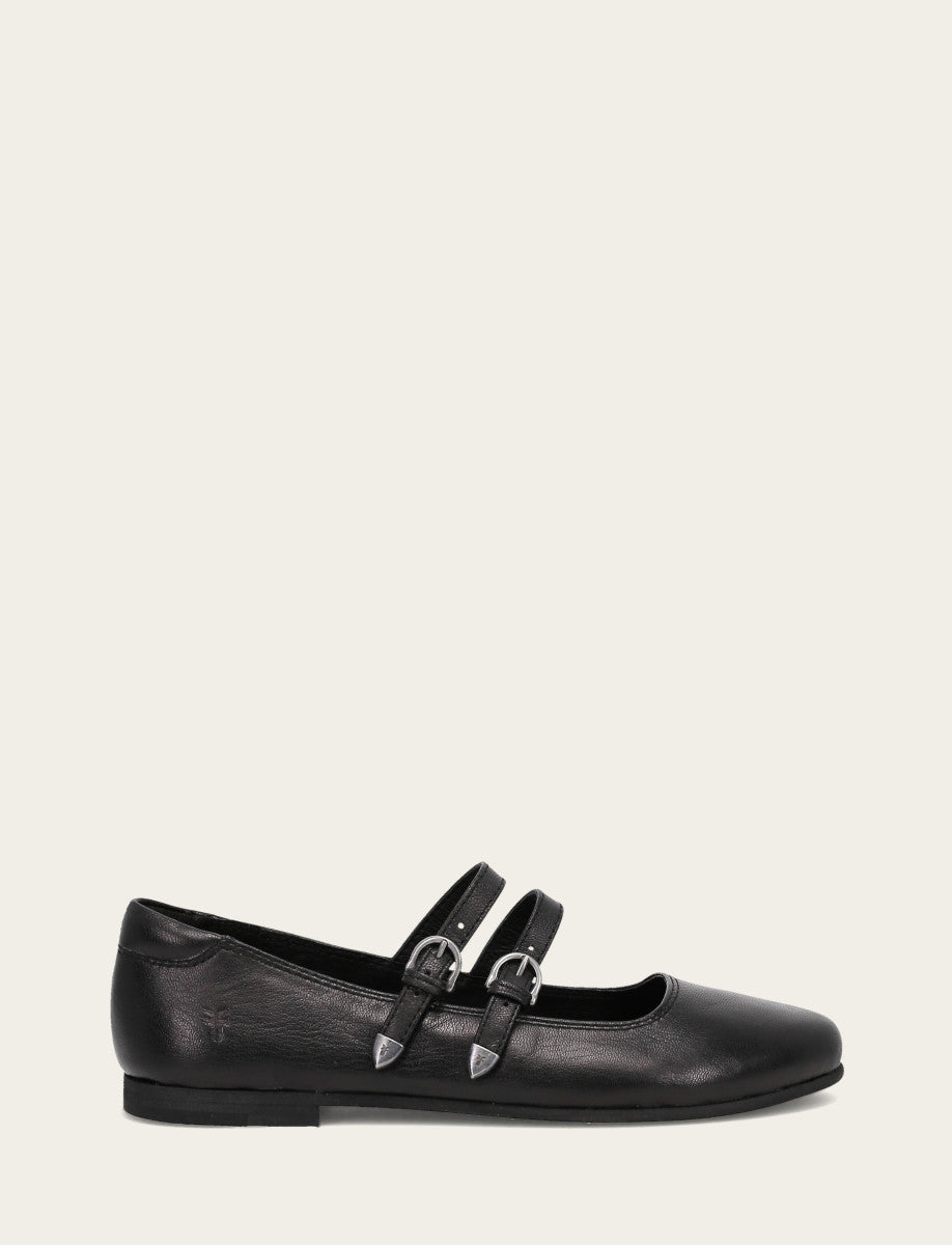 Women's Black Carson Multi Mary Jane Flats Black